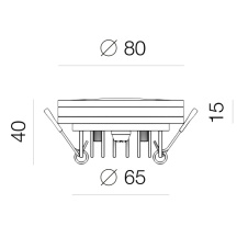 Влагозащищенный светильник LeDron LIP0906-5W-Y4000K в интернет магазине Гет Лайт