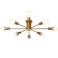 Фото Люстра на штанге Natali Kovaltseva LOFT 75140/8C GOLD