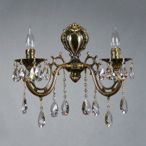 Фото Бра AMBIENTE by BRIZZI 8818/2 PB Tear drop