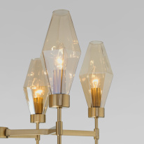 Купить Люстра на штанге Eurosvet 60143/6 латунь